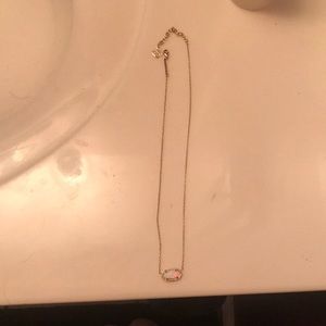 opal and gold kendra scott necklace